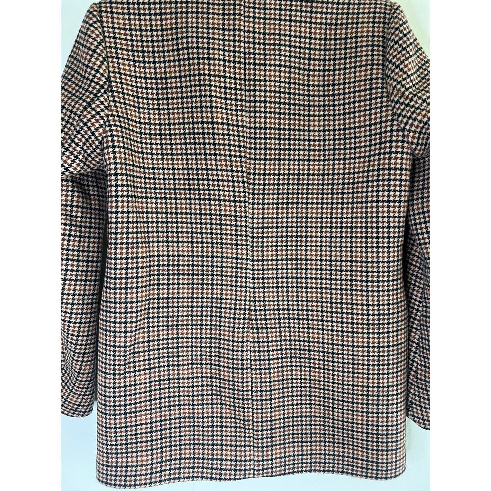 A&F Abercrombie & Fitch Plaid Houndstooth Blazer Jacket - Picture 10 of 16
